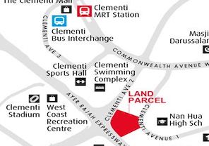 Parc Clematis Location Map